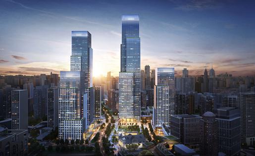 解局 48亿整售外滩中心办公楼里的绿地商办进退